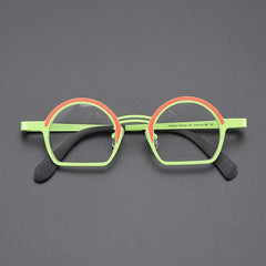 Ellison Retro Round Titanium Optical Glasses Frames Round Frames Southood 