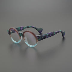 Davy Round Acetate Glasses Frame