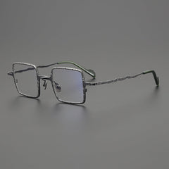 Vox Retro Square Titanium Eyeglasses Frame