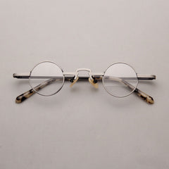 Loc Retro Small Round Glasses Frame