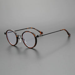 Kay Retro Round Optical Metal Glasses Frame