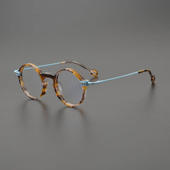 Kai Retro Round Acetate Glasses Frame