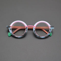 Dustin Retro Round Acetate Glasses Frame