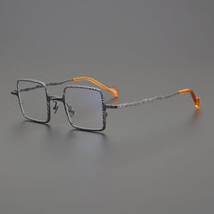 Vox Retro Square Titanium Eyeglasses Frame