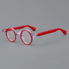 Giusy Round Classical Acetate Eyeglasses Frame