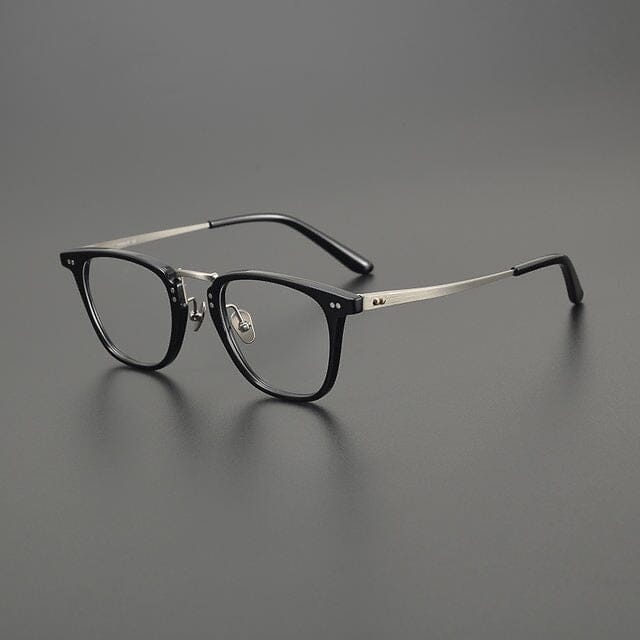 TAB Business Acetate Glasses Frame Rectangle Frames Southood Black 