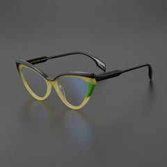 Lois Acetate Cat Eye Glasses Frame