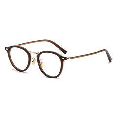 Remirez Titanium Round Glasses Frame