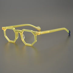 Pyi Irregular Polygon Glasses Frame