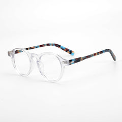 Hiram Retro Round Acetate Glasses Frame