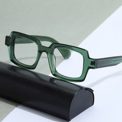 Lampos Acetate Rectangle Retro Glasses Frame