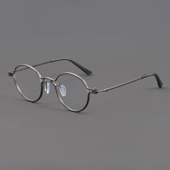 Bjorn Retro Round Titanium Glasses Frame