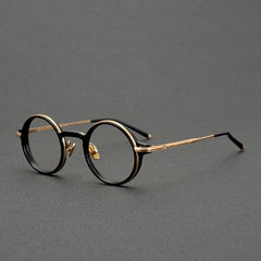 Garcia  Retro Classic Round Glasses Frame