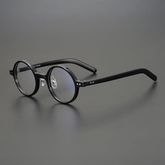 Lyulf Vintage Acetate Round Glasses Frame