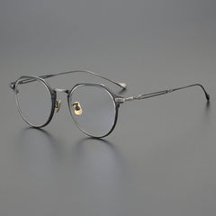 Lonnie Vintage Titanium Glasses Frame