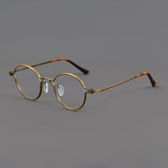 Bjorn Retro Round Titanium Glasses Frame