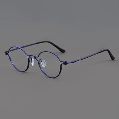 Bjorn Retro Round Titanium Glasses Frame