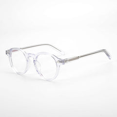 Hiram Retro Round Acetate Glasses Frame