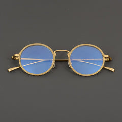 Saint Vintage Round Titanium Eyeglasses Frame