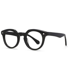 Edsel Retro Acetate Round Glasses Frame