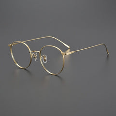 Kingston Vintage Titanium Eyeglasses Frame