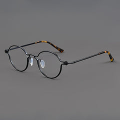 Bjorn Retro Round Titanium Glasses Frame