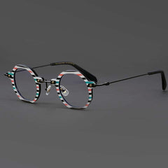 Jhon Retro Colorful Glasses Frame