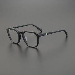 Arrio Acetate Rectangle Glasses Frame Rectangle Frames Southood Mattte Black 