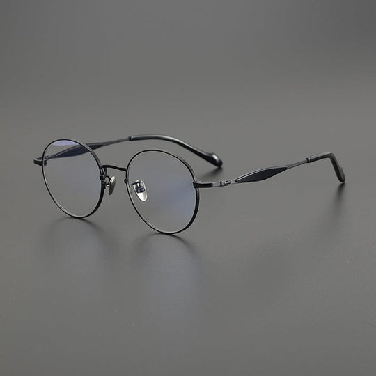Sinjin Round Acetate Personalized Eyeglasses Frames – Fomolooo