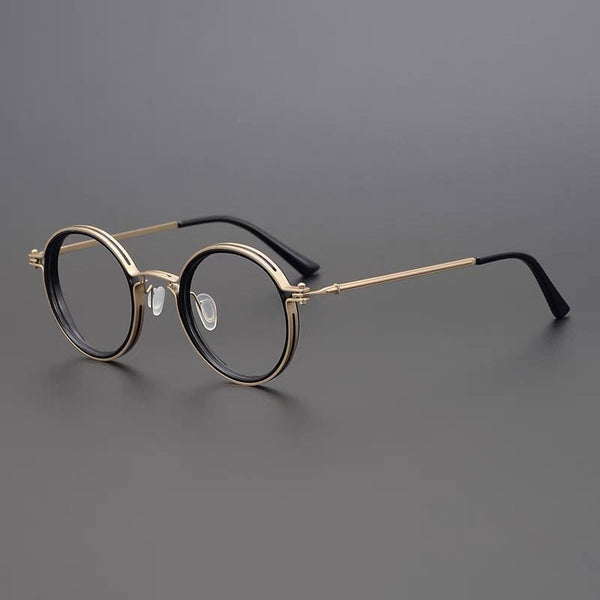 Old fashioned round glasses best sale