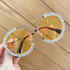 Zircon Oversized Sunglasses