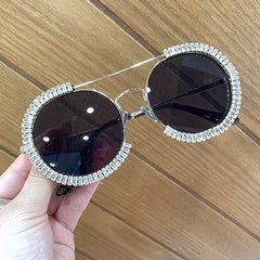 Zircon Oversized Sunglasses