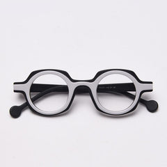 Lou Retro Acetate Round Glasses Frame